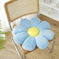 Oreiller en peluche en gros fabricant de peluches personnalisé soleil fleurs poupée peluche jouet coussin marguerite tournesol jeter oreiller