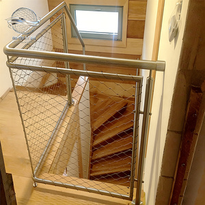 Filet en acier inoxydable pour garde-corps d'<span class=keywords><strong>escalier</strong></span>, filet de sécurité anti-chute pour la protection des balustrades d'<span class=keywords><strong>escalier</strong></span> intérieures/extérieures - Product Image 2