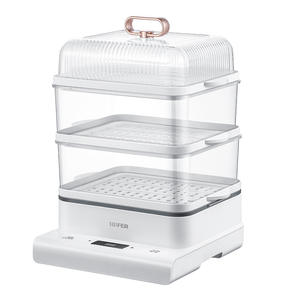 Cuiseur vapeur électrique Wifer à 3 niveaux, grande capacité, arrêt automatique, pour usage domestique - Product Image 1