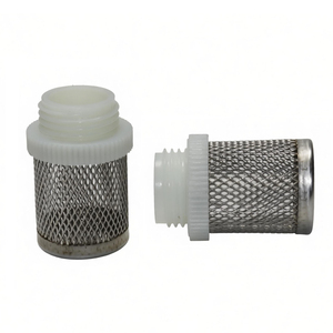 100pc Saringan Jaring Baja Tahan Karat 1/2'' Solusi Penyaringan Air Kolam Renang & Akuarium - Product Image 4