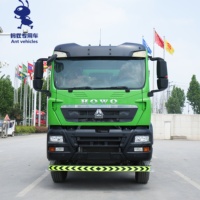 Тяжелый самосвал HOWO TX 8X4 с механической коробкой передач на 430 л.с., 10-ступенчатой КПП, стальной пружинной подвеской для перевозки руды на строительных площадках