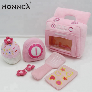 Nuevo diseño de <span class=keywords><strong>mi</strong></span> primer hornear conjunto de lindo bebé de juguete de felpa para chica - Product Image 4
