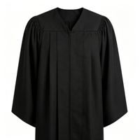 Robe de Cérémonie de Remise de Diplôme pour Adulte, Colorée, avec Capuche et Toque, pour Master en Économie et Diplôme de Baccalauréat