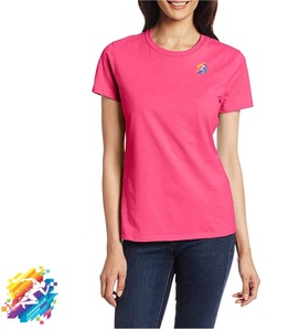 Camiseta Casual de Verano 2026 para Mujer, Cuello Redondo y Manga Corta, Venta al Por Mayor - Product Image 3