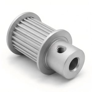 Poulie de distribution en aluminium MXL 20T à alésage personnalisé pour courroie de 6 mm de largeur, garantie OEM de 3 ans pour petites transmissions de précision - Product Image 1
