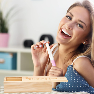 Boîte de test de grossesse de bébé en gros d'usine boîte d'annonce de grossesse gravée au laser en bois - Product Image 5