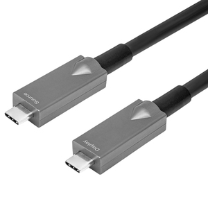 10m <span class=keywords><strong>15M</strong></span> <span class=keywords><strong>USB</strong></span> <span class=keywords><strong>C</strong></span> 3,2 Gen2 Cable óptico activo Hybride Type-<span class=keywords><strong>C</strong></span> a Type-<span class=keywords><strong>C</strong></span> AOC Cable para transferencia de datos de alta velocidad de larga distancia - Product Image 1