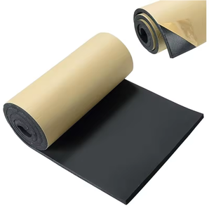Rouleau de panneaux isolants en mousse PVC autocollante de 10 mm, résistant au feu, pour bâtiments industriels, entrepôts frigorifiques et isolation des conduites - Product Image 2