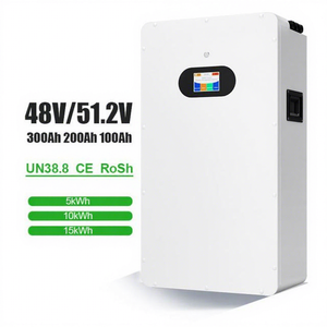 Système de stockage d'énergie domestique solaire hybride mural ESS avec batterie au lithium LiFePO4 51,2 V 200 Ah 300 Ah - Product Image 1