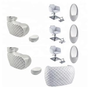 Sillas bonitas de salón de belleza, paquetes de muebles de salón de belleza, paquete de QZ-B667A - Product Image 2