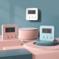 Minuteur de cuisine numérique magnétique avec grand écran LCD, alarme sonore puissante, compte à rebours et compte à rebours positif pour la cuisson, la pâtisserie, l'étude, le fitness et la salle de classe