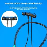 Écouteurs sans fil Bluetooth sportifs à tour de cou avec basses magnétiques et micro intégré