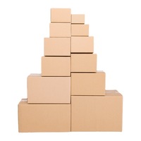 Expédition Express E-commerce par Voie Postale N° 6 Boîtes pliantes en carton ondulé personnalisées et recyclables pour produits ménagers