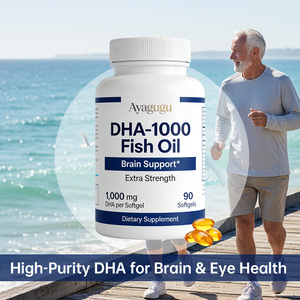 OEM/ODM Services Factory Direct Supply High-Quality DHA 1000mg Fish Oil Softgel Capsules for Health Supplement Brands - Product Image 6