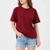 Vente en gros de vêtements pour femmes de luxe, qualité supérieure, logo personnalisé imprimé en relief, lettres 3D, motif Argyle, coton/fibre de bambou écologique, style streetwear