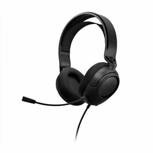Corsair HS35 V2 Over-Ear Wired Gaming Headset Flexible Omni-Directional Microphone Universal 3.5mm Connection