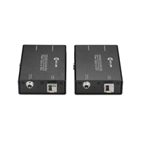 1 Ch vidéo 12G SDI Fiber Converter to BNC converter withbidirectional full 1080p/60hz SDI
