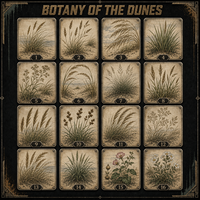 Carte de collection en métal personnalisée de luxe, Botanique des Dunes, avec impression UV texturée 3D sur feuille métallique, en acier inoxydable, souvenir pour cadeau