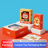 Boîte d'emballage personnalisée pour jouets d'enfants, boîte en papier pour anniversaire, festival, surprise