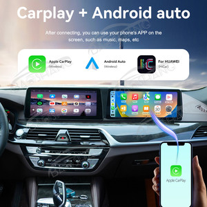 ZWautel 12.3 ''carplay passeggeri schermo di intrattenimento per Bmw <span class=keywords><strong>serie</strong></span> 5 2021-2023 Co-pilota autoradio GPS lettore Video multimediale - Product Image 3