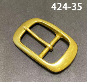 Herren Heavy Duty Messing Gürtels chnalle Mode Massiv Messing Zunge Ersatz Pin Gürtels chnalle Passend für Jeans Gürtel - Product Image 5