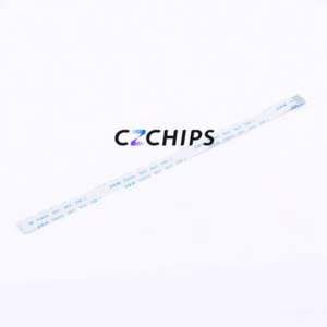 HX FFC-1.0-6P-150mm FFC Cable (Flexible Flat Cable) P=1mm Connector 6P 1mm 0.3mm Non-Inverting - Product Image 1