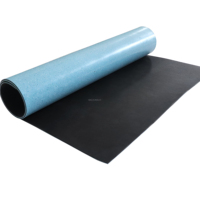 Rouleaux de revêtement de sol intérieur épais, imperméables et antidérapants en caoutchouc EPDM pour salle de sport, école, stand de tir – Épaisseur 3-12 mm