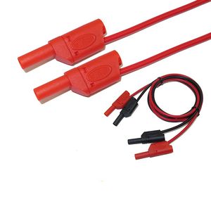 4mm Stapelbare Bananenstecker-Messleitungen Isolierte Sicherheitskabel für Labor/Physikexperimente/Multimeter Elektrische Prüfung - Product Image 2