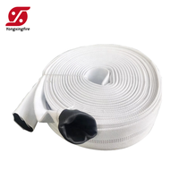 Tuyau d'incendie flexible et durable de haute qualité, personnalisé, avec revêtement en TPU/PVC de 1'', 2'', 2,5'', 3'', 4'' pour accessoires d'équipement de lutte contre l'incendie