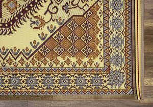 中国最优惠价格耐用防水定制户外露台地毯供应商波西米亚地毯 - Product Image 5