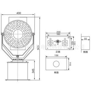 Foco Láser LED IP65 TZ7-A de Fábrica para Iluminación Marina de Barcos, Entrada de 12V, Certificado ABS - Product Image 1