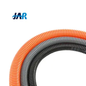 Material PA PP PE Conduit Flexible Plastic Pipe Electrical Wire Corrugated Tube Manufacturer