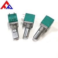 Manufacturer's 9mm 10K Ohm Rotary Carbon Potentiometer High Quality DC20V 20% Tolerance for Household Appliances
