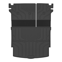 Tapis de coffre et de dossier en TPE souple, inodores, toutes saisons, pour Nissan Rogue 2021+, Murano, Touareg