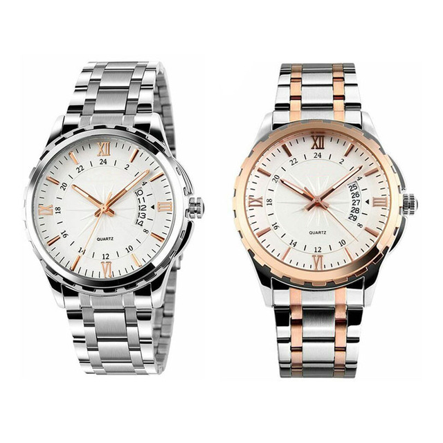 Fashionable  OEM Water Resistant Stainless Steel Quartz Watch Men