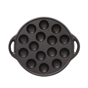 Uncoated Non-Stick Thickened Cast Iron Fry <b>Pan</b> for Meatball Octopus Quail Egg Other Foods for Hotels and Restaurants - Product Image 3
