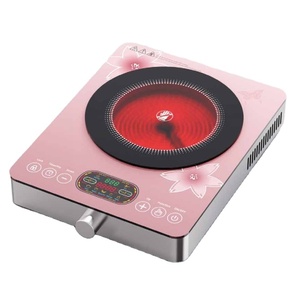 Table <span class=keywords><strong>de</strong></span> <span class=keywords><strong>cuisson</strong></span> électrique en céramique avec écran LED tactile, 2000W, <span class=keywords><strong>plaque</strong></span> chauffante unique puissante, plaques infrarouges - Product Image 6