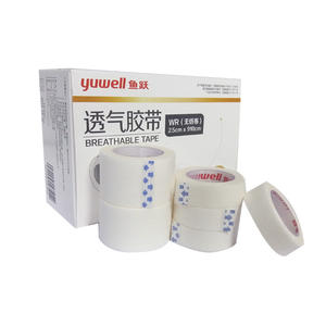 เทปผ่าตัดทางการแพทย์ Fish Leap ขนาด 1.5 ซม. 2.5 ซม. เทปผ้าไม่ทอ ระบายอากาศได้ สำหรับการดูแลบาดแผลและพยุงรอยเย็บ - Product Image 3