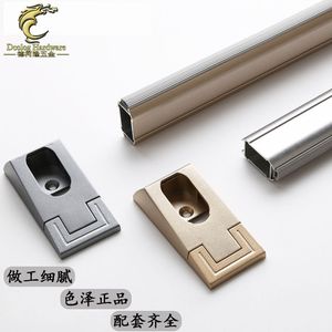 Tringle de penderie Begat en alliage d'aluminium anodisé pour armoire, rail à vêtements, accessoires de quincaillerie interne - Product Image 2