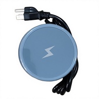 Chargeur magnétique sans fil de haute qualité en matériau PC ignifuge 20 W PD QC3.0 Type-C pour ordinateur portable, écouteurs, meubles et bureau