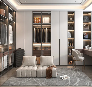 Tùy chỉnh hiện đại tủ tủ đồ nội thất phòng ngủ lưu trữ cửa trượt tủ quần áo tủ quần áo thiết kế - Product Image 6