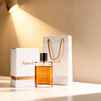 Flacons à bille carrés en verre pour parfum 10ml 15ml 30ml 50ml 100ml, flacons roll-on cosmétiques transparents ou ambrés pour huiles essentielles avec boîte