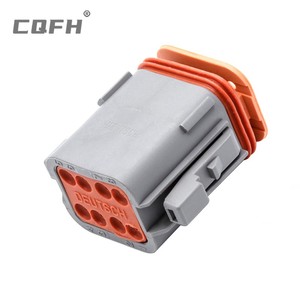 Connecteur <span class=keywords><strong>Électrique</strong></span> Automobile DT06-8S DT04-8P, Expédition Rapide, Connecteur Étanche <span class=keywords><strong>à</strong></span> 8 Broches, Faisceau de Câbles, Connecteur Auto - Product Image 1