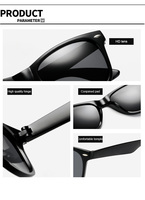 Lunettes de Soleil Personnalisées en Gros pour Hommes et Femmes, Monture et Verres PC, avec Logo Imprimé