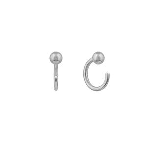 Pendientes minimalistas chapados en oro de Plata de Ley 925 de último diseño - Product Image 6