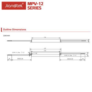 Alimentation électrique à découpage JIANGTEK série MPV-12 12V 24V 36V à sortie unique, petit volume, faible poids, haute efficacité - Product Image 4