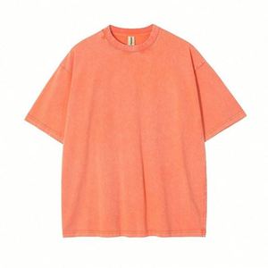 Design Loose Fit Graphic or Blank Options 230g Streetwear Style Cotton T-<b>Shirts</b> - Product Image 6