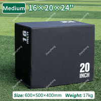 Approvisionnement d'usine en bois Plyo Box Gym Fitness Ensembles Équipement d'entraînement Sports Plyometric Boxes