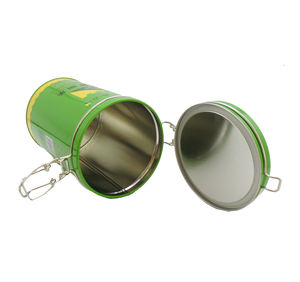 Boîte à thé hermétique de conception personnalisée boîte d'emballage de qualité alimentaire imprimée boîtes à thé rondes - Product Image 5