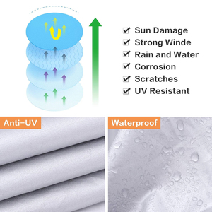 Cubierta impermeable de alta calidad para bicicleta al aire libre, polvo, lluvia, protección solar, cubierta de lluvia para bicicleta con agujeros de bloqueo para bicicleta de carretera <span class=keywords><strong>MTB</strong></span> - Product Image 5